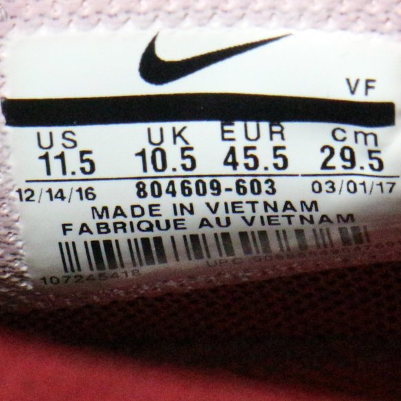 NIKE Air Force 1 '07 Mid LV8 ‘Team Red’ Sneakers Sz 11.5 US - Picture 12 of 15